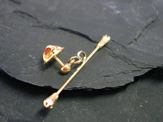 Baton Pin (Gold or Silver)